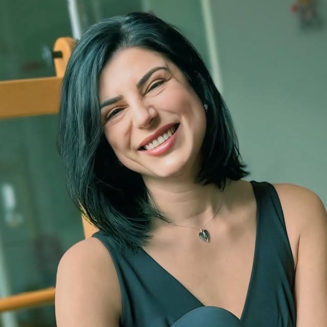 Nihan Ece Mersin, stüdyoda reformer üzerinde