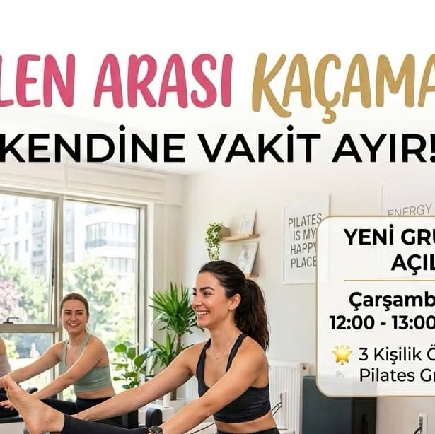 Öğlen arası kaçamağı: 3 kişilik reformer grubu